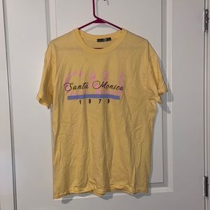 Santa Monica 1979 t shirt